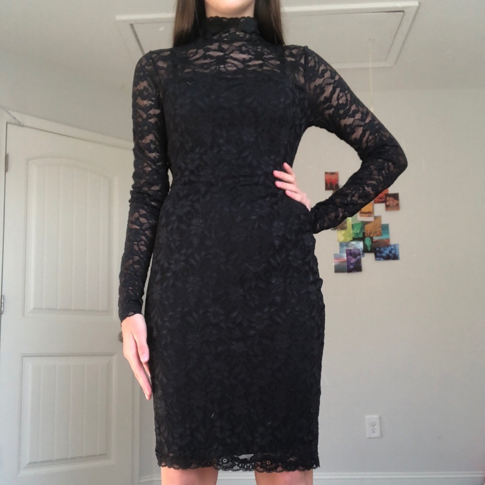 black formal dress